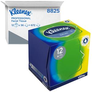 Kleenex Tissue  kubus 3-laags 56stuks wit