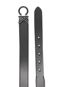 calvinklein Calvin Klein Riem met logogesp - Zwart