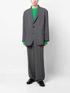 thefrankieshop The Frankie Shop Pantalon met wijde pijpen - Grijs