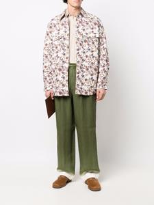 nickfouquet Nick Fouquet Broek met wijde pijpen - Groen
