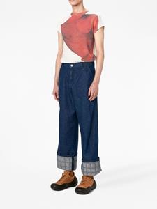 JW Anderson Jeans met wijde pijpen - Blauw