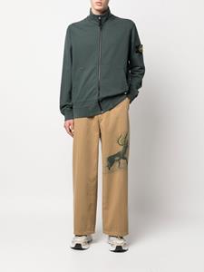 Incotex Broek met wijde pijpen - Beige
