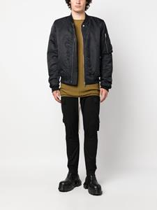 rickowensdrkshdw Rick Owens DRKSHDW Classic Flight gewatteerd bomberjack - Zwart