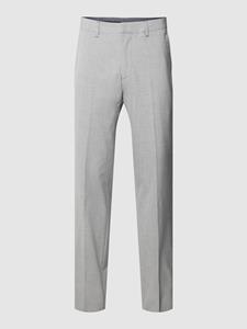 S.Oliver BLACK LABEL Slim fit pantalon met pied-de-poule-motief, model 's.O ULTIMATE'