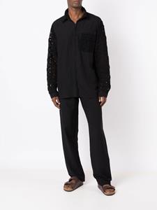 amirslama Amir Slama Straight broek - Zwart