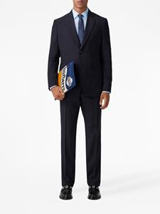 Burberry Geplooide pantalon - Blauw