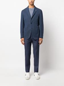 Corneliani Slim-fit pantalon - Blauw