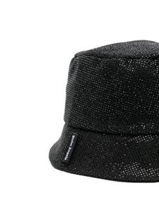 palmangels Palm Angels Vissershoed met stras - Zwart