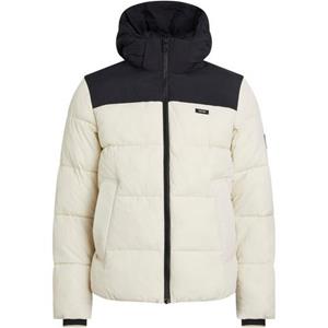 Calvin Klein Winterjack BT_CRINKLE COLOR BLOCK PUFFER met merklabel