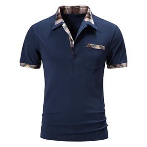 YuTong Fashion Man Polo Shirt Mens Casual Business 2023 Summer Polo T-shirt Men Short Sleeve 35% Cotton High Quantity Polo Mens Clothing New