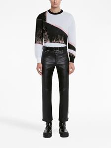 Alexander McQueen Cropped broek - Zwart
