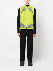 stoneislandshadowproject Stone Island Shadow Project Hemd met mesh vlak - Groen