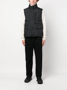 stoneisland Stone Island Bodywarmer met Compass-logopatch - Zwart
