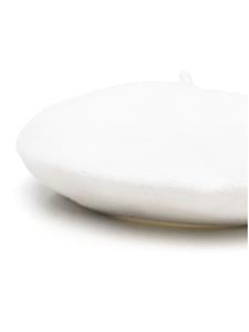 maisonmargiela Maison Margiela Wollen baret met stiksels - Wit