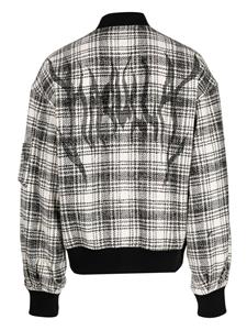 Haculla Tweed bomberjack - Zwart