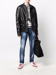 philippplein Philipp Plein Jack met print - Zwart