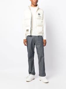 aapeby*abathingape AAPE BY *A BATHING APE Bodywarmer met logopatch - Beige