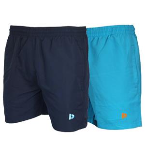 Donnay Donnay Heren - 2-Pack - Kort Sport/zwemshort Toon - Navy & Sea Blue