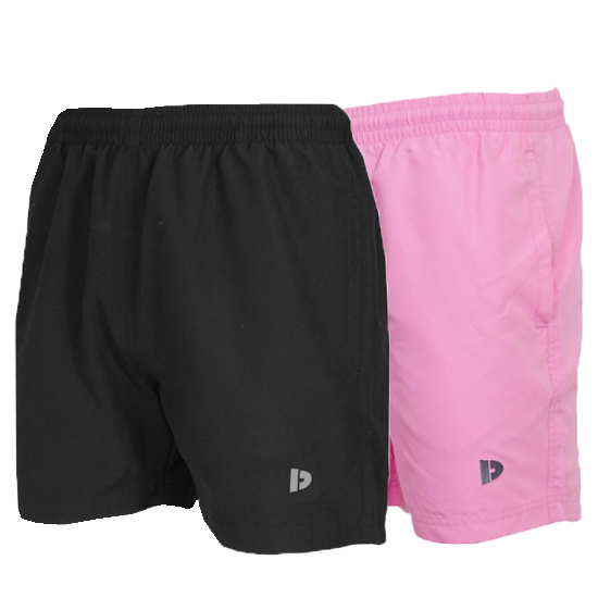 Donnay Donnay Heren - 2-Pack - Kort Sport/zwemshort Toon - Zwart & Roze