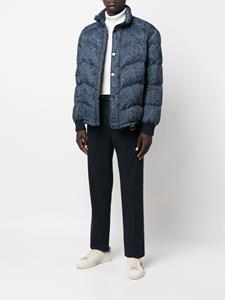 ETRO Broek met zijstreep - Blauw