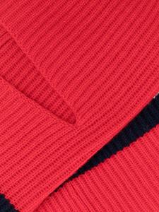 cashmereinlove Cashmere In Love Bivakmuts met pompon - Rood