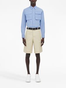 alexandermcqueen Alexander McQueen Shorts met ritszakken - Blauw