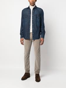 jacobcohën Jacob Cohën Ribfluwelen broek - Bruin