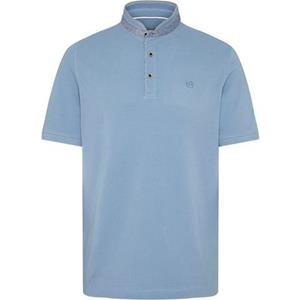bugatti Poloshirt mit modischem Stehkragen
