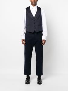 Lardini Gilet met logopatch - Blauw