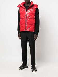 philippplein Philipp Plein Glanzende bodywarmer - Rood