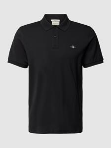 Gant Poloshirt met labelstitching, model 'SHIELD'