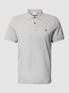 Gant Poloshirt met labelstitching, model 'SHIELD'