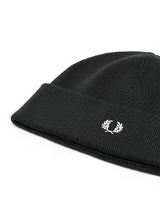 fredperry Fred Perry Ribgebreide muts - Groen