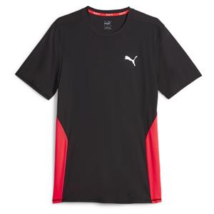 PUMA Hardloopshirt Run Favorite - Zwart/Rood