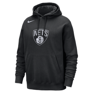 Brooklyn Nets Club Nike NBA-hoodie voor heren - Zwart