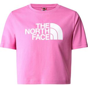 The North Face Cropped Easy T-shirt Meisjes Middenroze