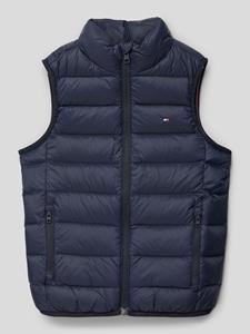 Tommy Hilfiger Teens Donsbodywarmer met opstaande kraag