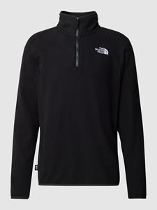 The North Face Fleecepullover "103 GLACIER FLEECE 1/4 ZIP", mit dezenten Logostickereien