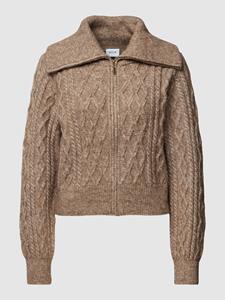 Trui Vila Solange Cardigan L/S - Brown Lentil