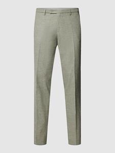 CG - Club of Gents Slim fit pantalon in gemêleerde look, model 'Paco'