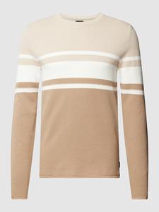 Only&Sons Niguel Reg 12 Block Crew Knit