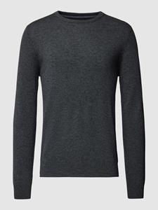 FYNCH-HATTON Rundhalspullover O-Neck, Merino Cashmere