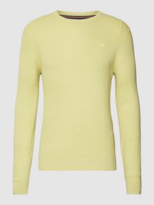 LERROS Strickpullover "LERROS Sportiver Crewneck-Strickpullover"
