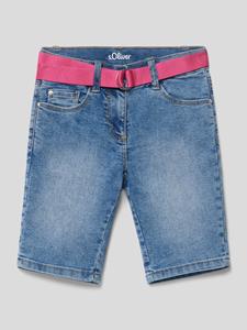 S.Oliver Korte slim fit jeans in 5-pocketmodel