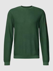 camel active Kapuzenpullover Strickpullover aus Organic Cotton