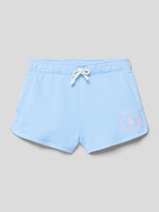 Polo Ralph Lauren Teens Sweatshorts met logoprint, model 'PREPSTER'