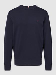 Tommy Hilfiger Gebreide pullover met logostitching