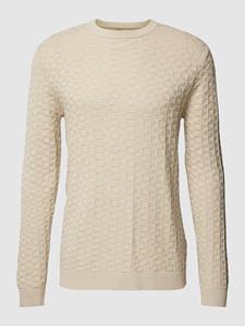 Only & Sons Gebreide pullover met structuurmotief, model 'KALLE'