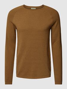 Jack & Jones Rundhalspullover "JJEHILL KNIT CREW NECK NOOS"