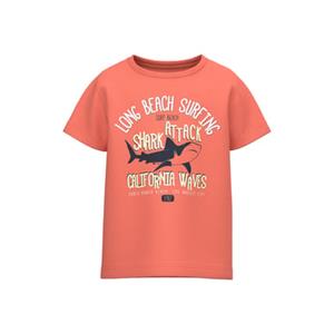 Name it T-shirt van katoen met motiefprint, model 'VAGNO'